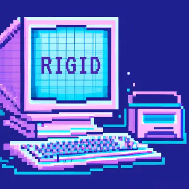 Rigid artwork
